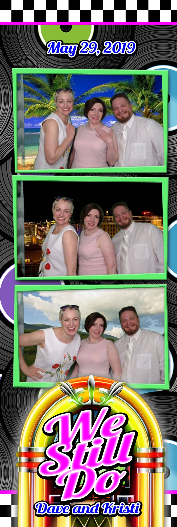 Dave and Kristi's Vow Renewal | View more photos from the event at gallery.photoboothbillings.com/u/PhotoBoothBillings/Dave-and-Kristis-Vow-Renewal